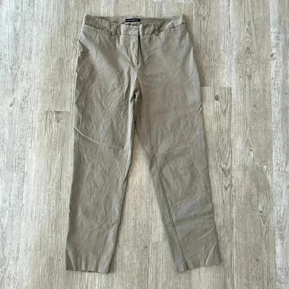 Womens Counterparts Tan/Brown Dress Pants - 12